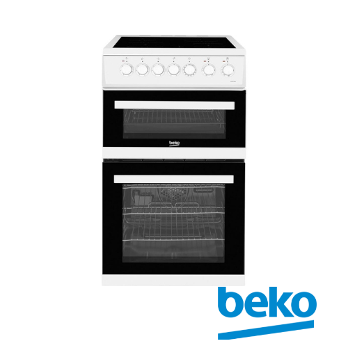 Electric Cooker with Ceramic Hob with Beko logo