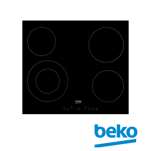 Touch Control Hob with Beko logo