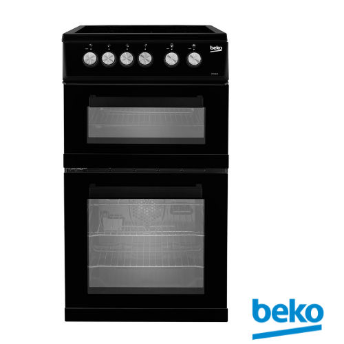 Beko black electric deals cooker