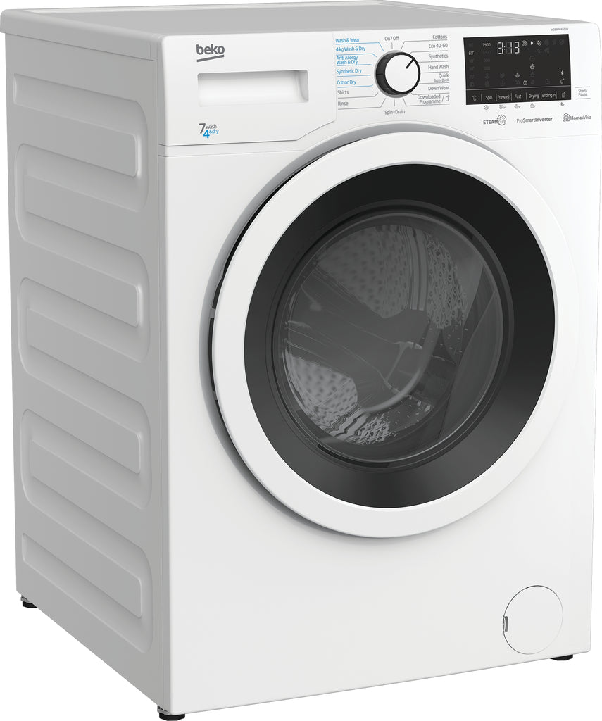 Beko Washer Dryer white side
