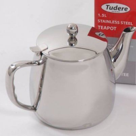 Tudere 1L/35oz Stainless Steel Teapot