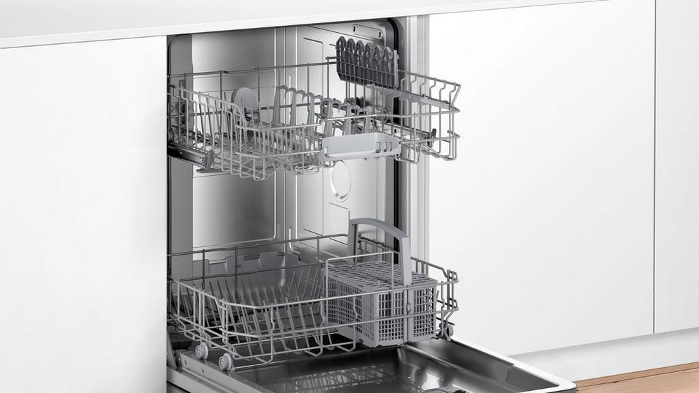 Fully Integrated Full Size Dishwasher Dish Rack