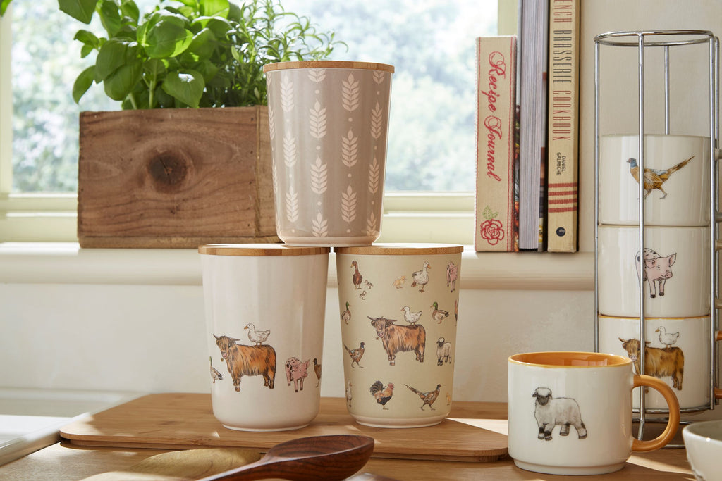 Buttercup Farm Bamboo Canisters