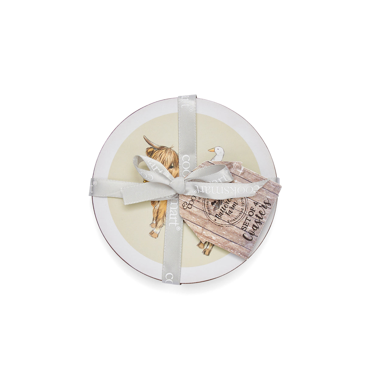Cooksmart Buttercup Farm Coasters Pack Of 4 – Smyth Patterson
