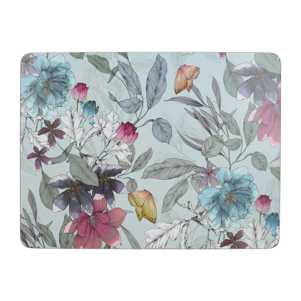Placemats Butterfly Floral