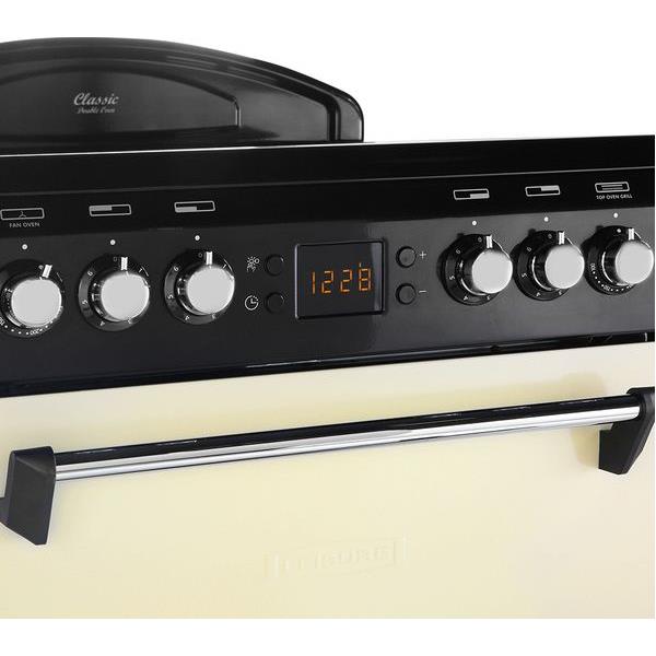 Electric Cooker 60cm Cream Knobs