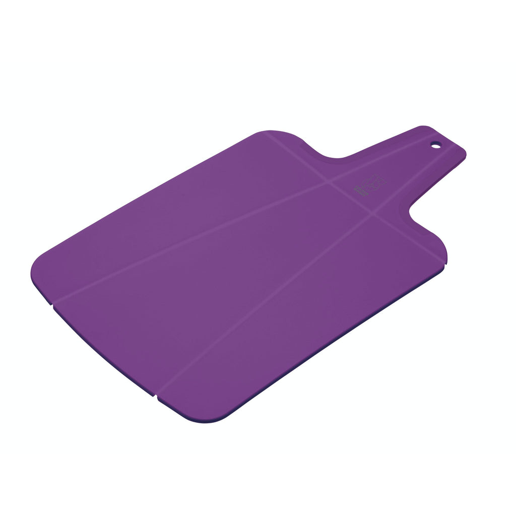 Colourworks Polypropylene Folding Chopping Board Purple