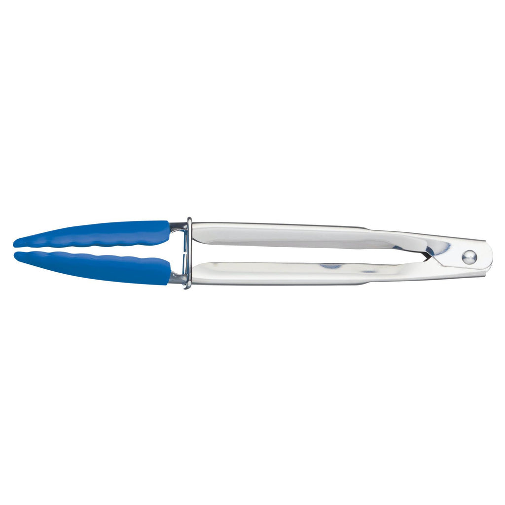 Colourworks Mini Tongs 18cm Blue