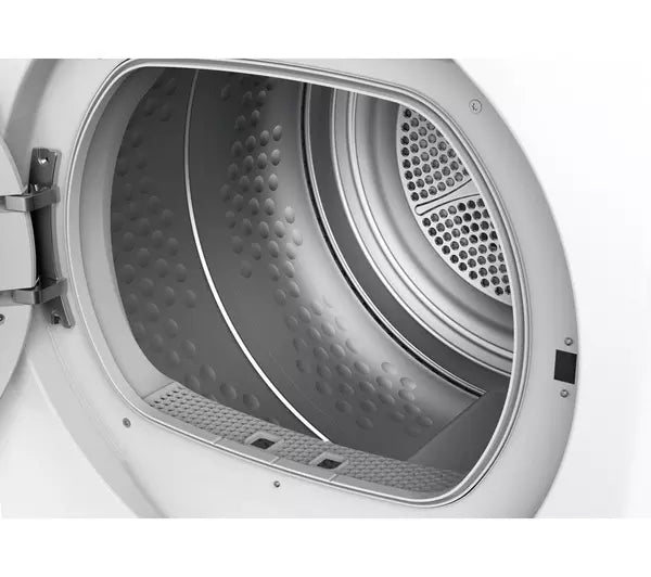 White Tumble Dryer inside