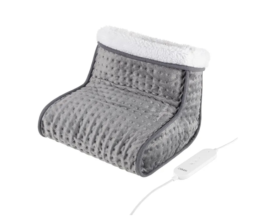 Carmen C81150 Electric Heated Foot Warmer showing the foot warmer out of the box