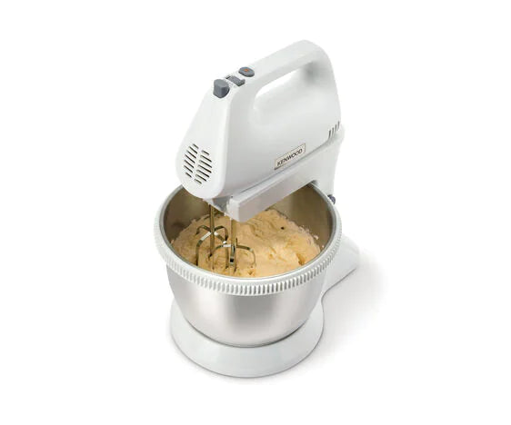 Cheffette Lite Mixer with dough inside