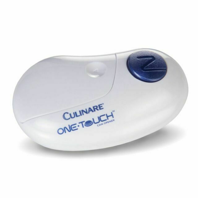 Culinare White One Touch Automatic Can Opener