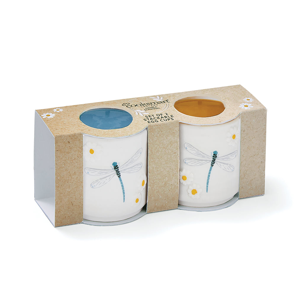 English Meadow Stackable Egg Cups 2 Piece