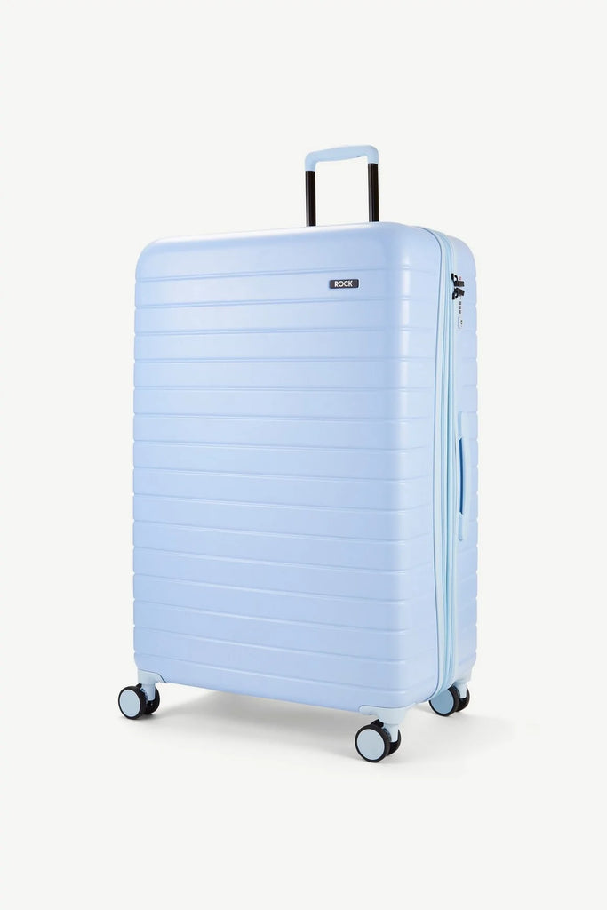 Xtra Large Suitcase Pastel Blue Side