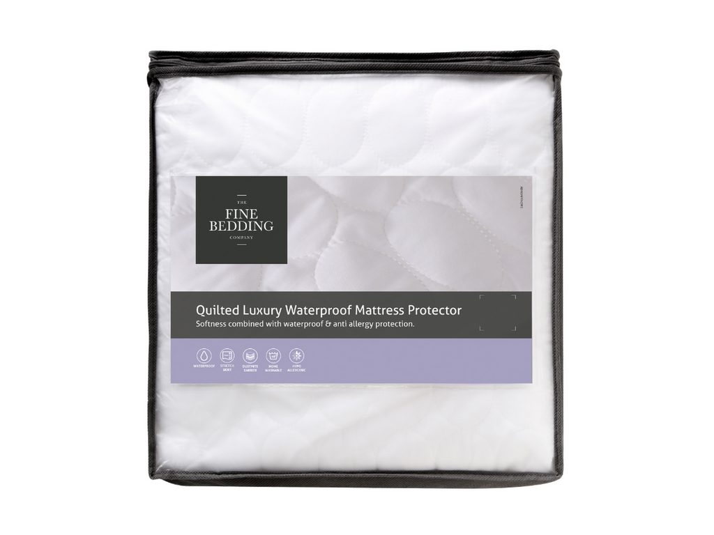 FBC Quilted Luxury Waterproof Mattress Protector King