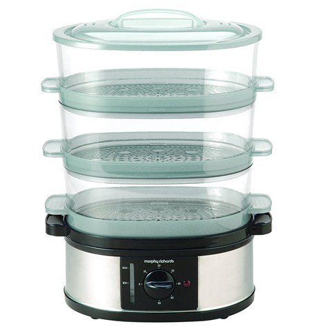 Morphy Richards 48755 Food Steamer, Stainless Steel