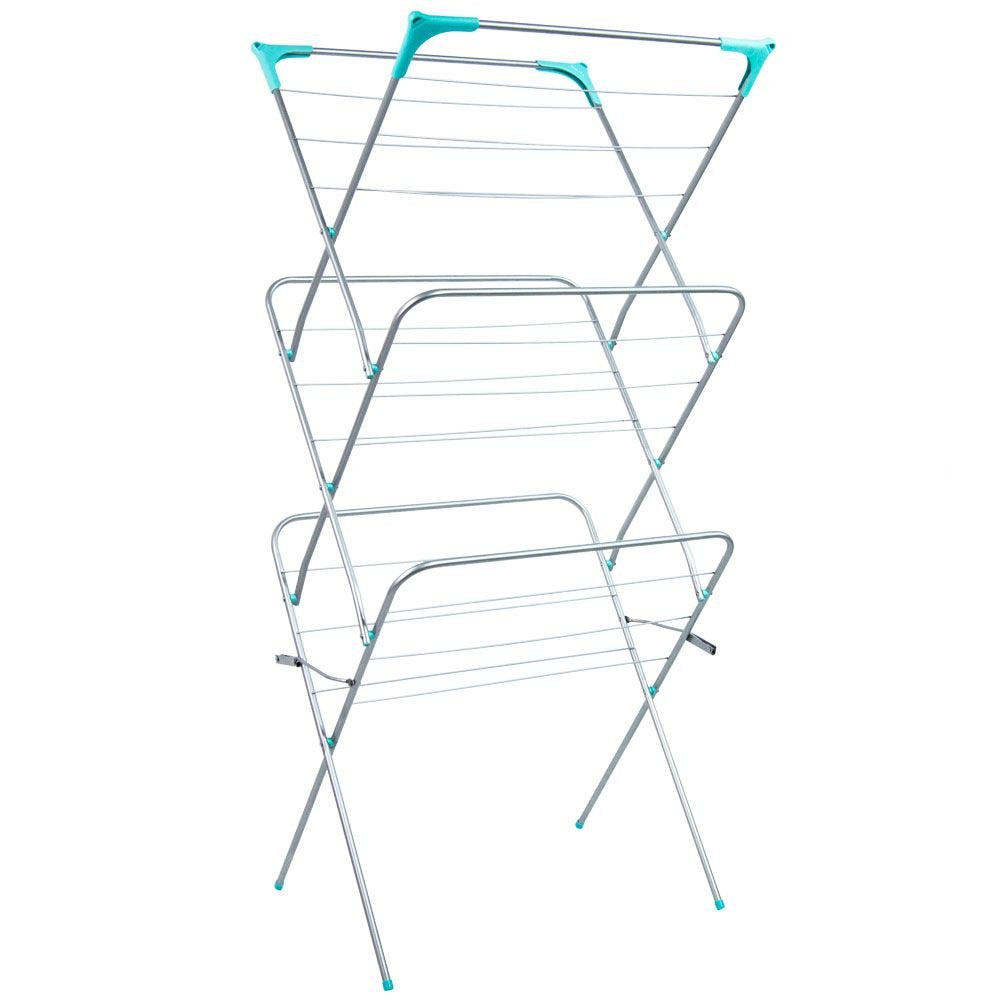  White 3 Tier Clothes Airer