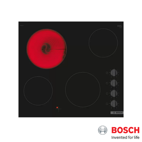 Ceramic Hob, Black with Bosch Logo