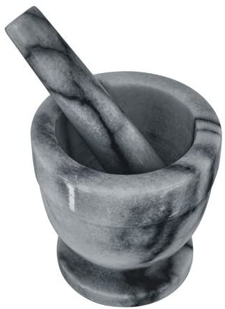 Judge H356G Marble Mortar & Pestle Grey 10.5x10cm