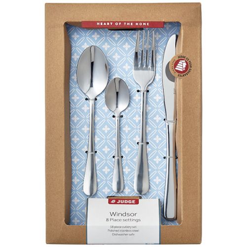 Judge Windsor BF71 Cutlery Set 58 Piece In Box