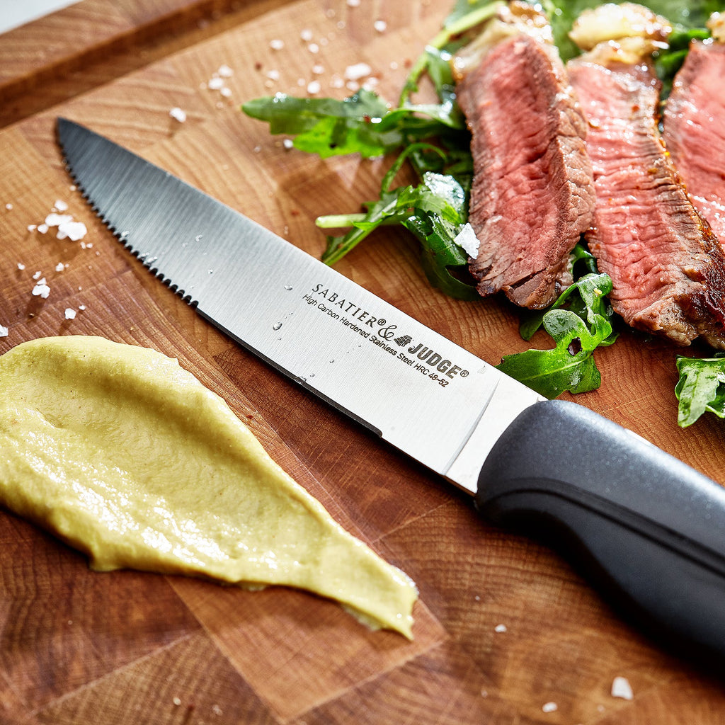 Judge IP61 knife cutting meat