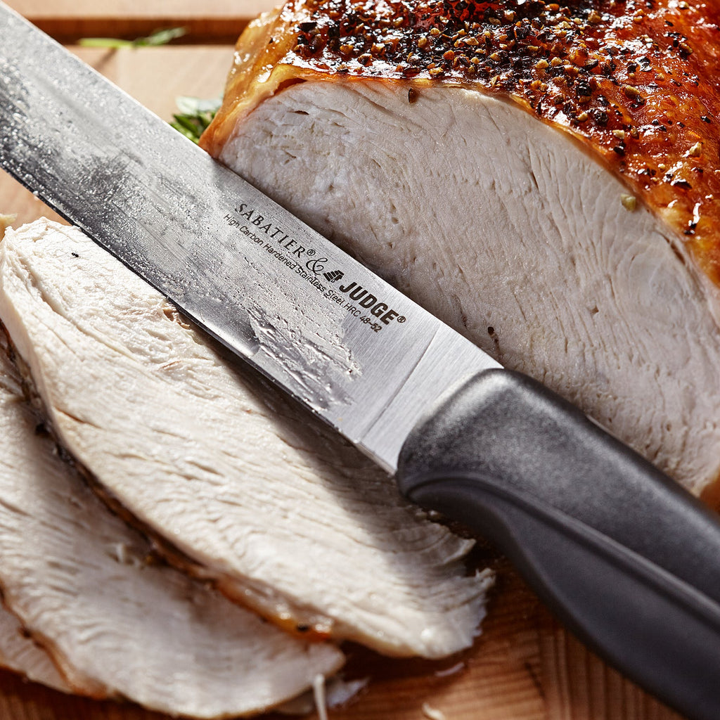Judge IP60 knife cutting meat