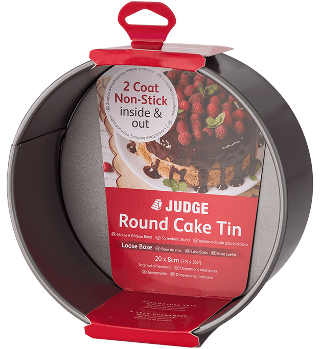 Judge JB21 8" Round Cake Tin Loose Base