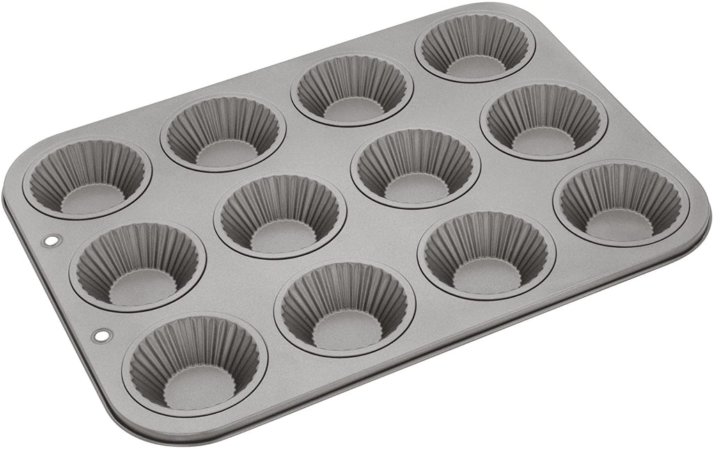 Judge JB52 Bakeware 12 Cup Fluted Bun Tin