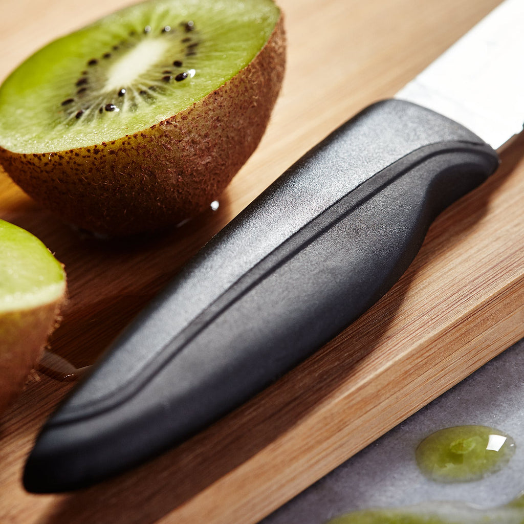 judge knife handle with kiwi on the side