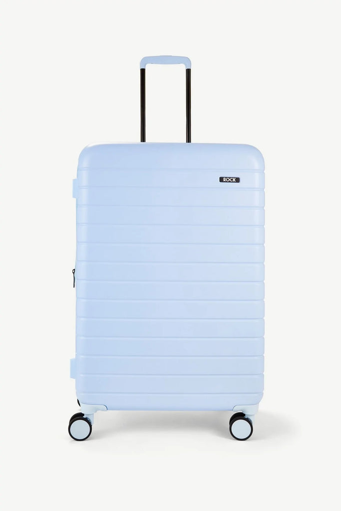 Large Suitcase Pastel Blue Front