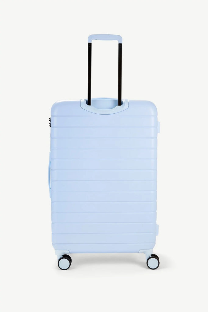 Large Suitcase Pastel Blue Back