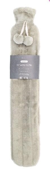 Cream Long Warm Me Hot Water Bottle