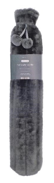 Grey Long Warm Me Hot Water Bottle
