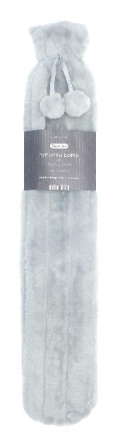 Grey Long Warm Me Hot Water Bottle