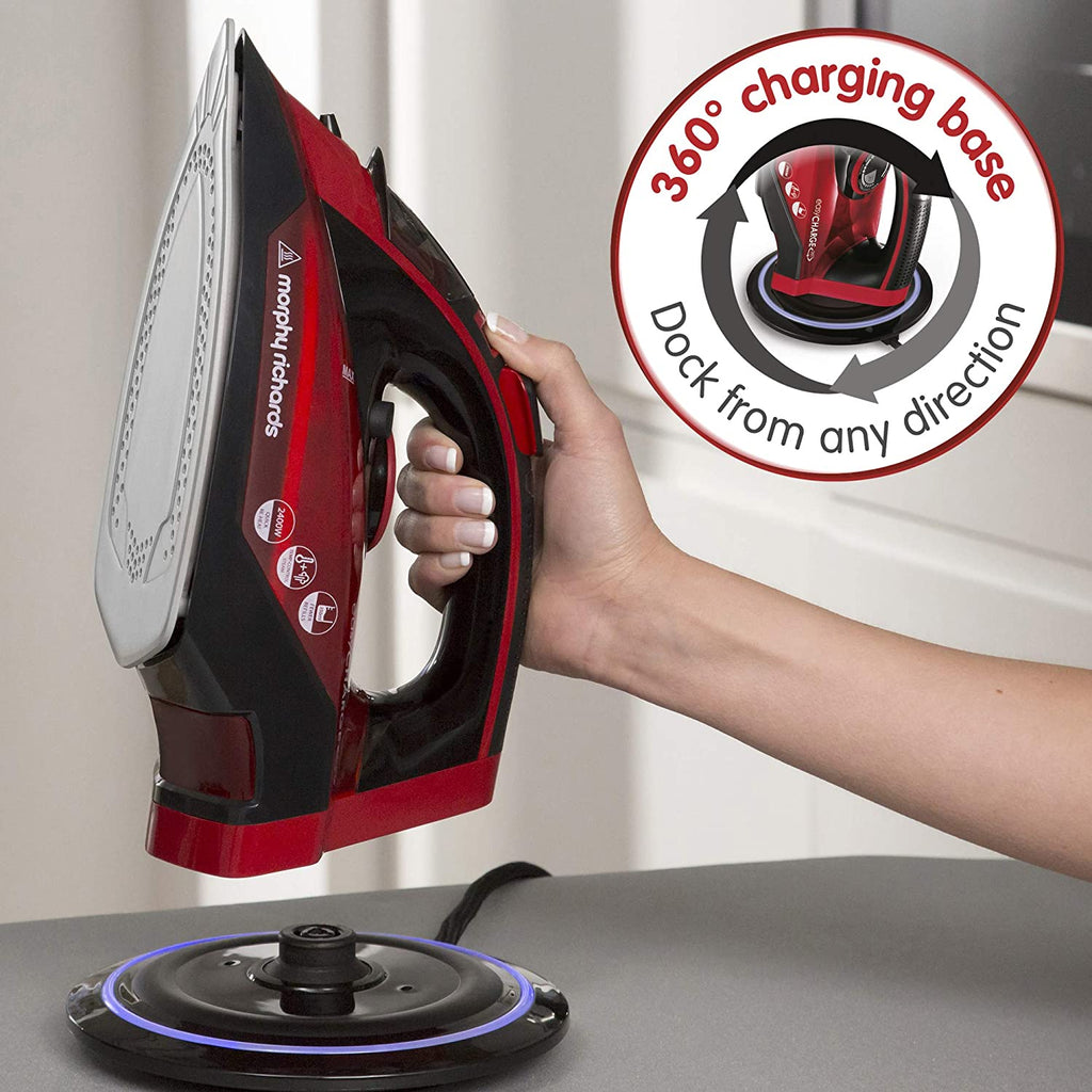 Morphy Richards Cordless Iron Red