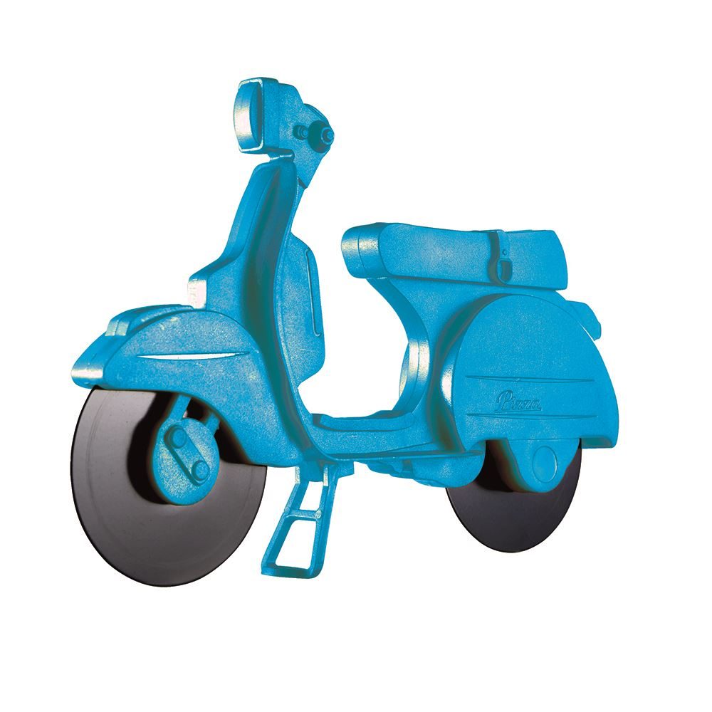 Pizza Cutter Scooter Blue