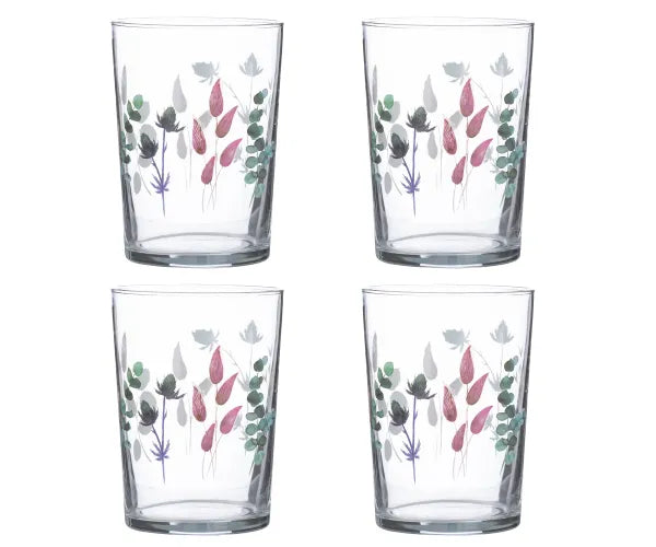 Meadow Set Of 4 Tumblers 52cl