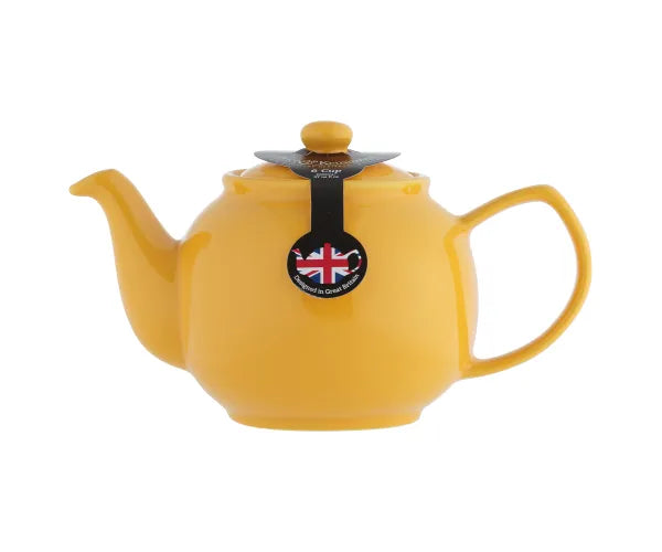 Mustard 6 Cup Teapot
