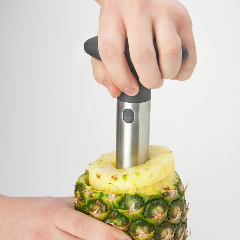 Person holding Pineapple Corer