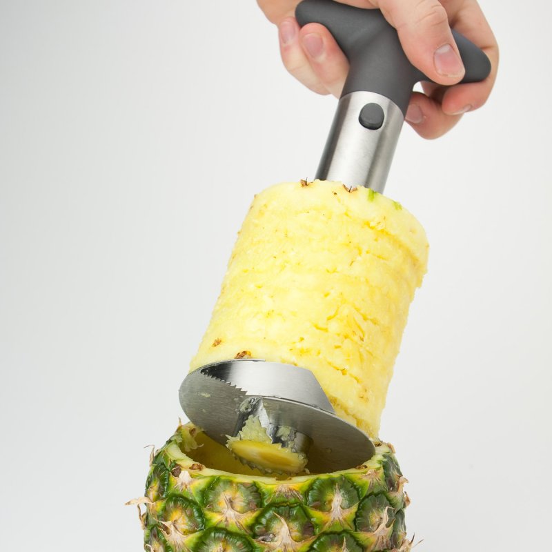 Person holding Pineapple Corer