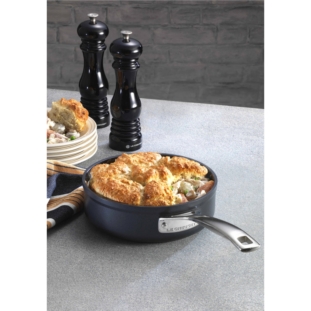 Le Creuset Black Classic Pepper Mill Lifestyle