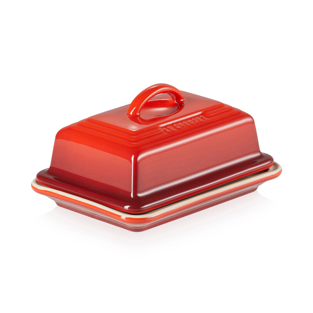 Butter Dish Cerise