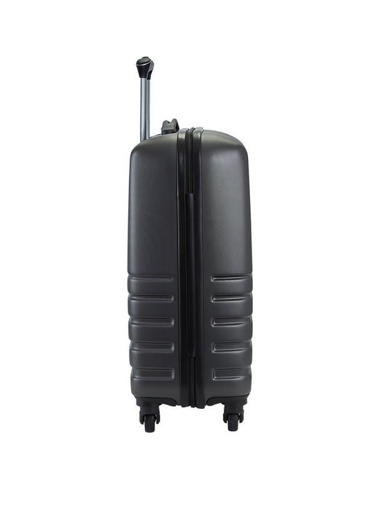 Byron Small Suitcase Charcoal side