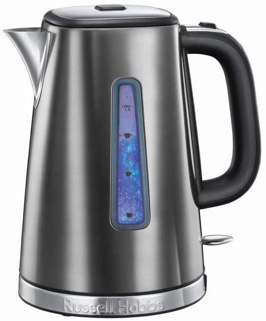 Russell Hobbs 23211 Luna Rapid/ Quiet Boil Kettle Grey