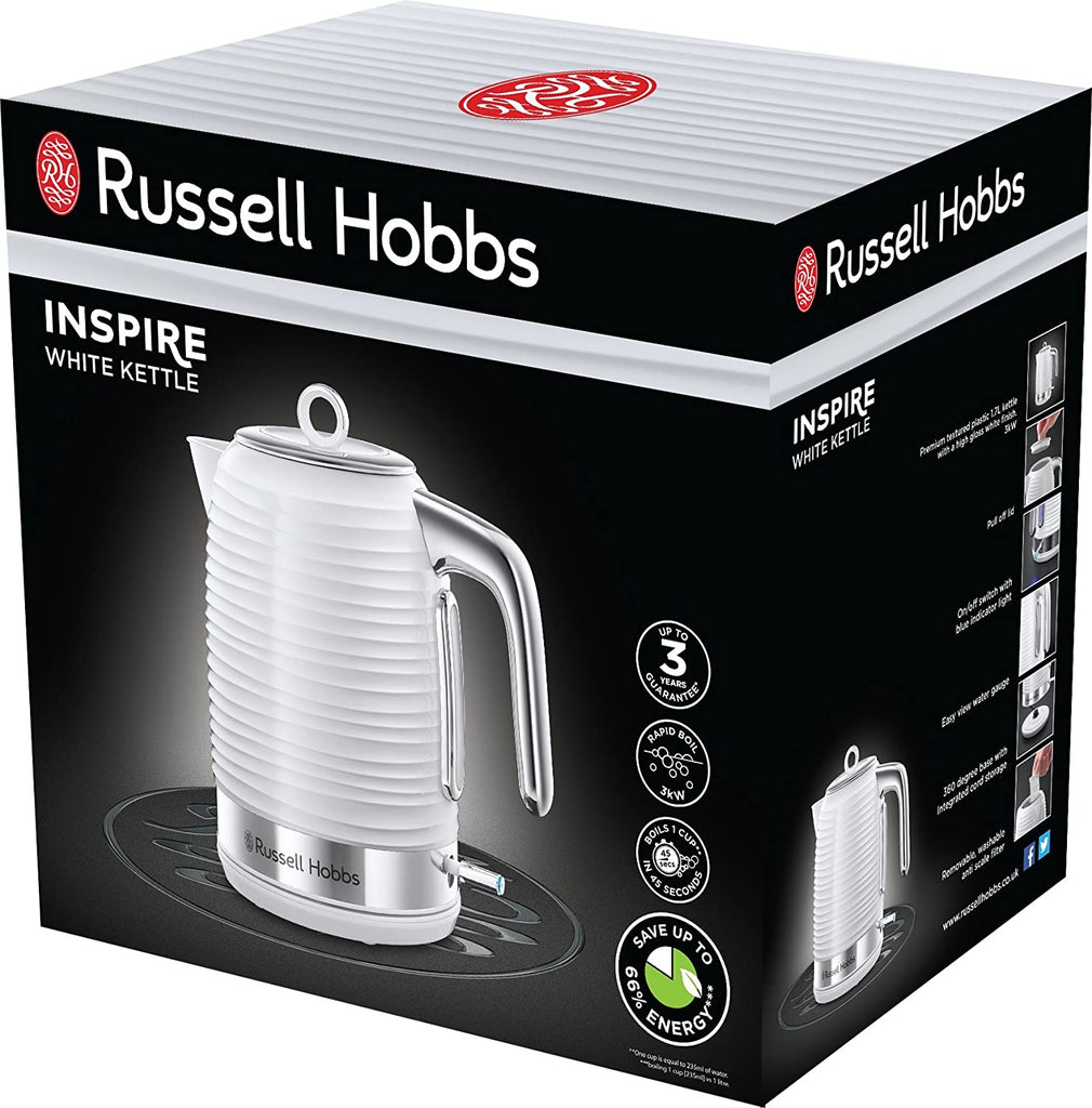 Russell Hobbs 24360 Inspire Kettle White box