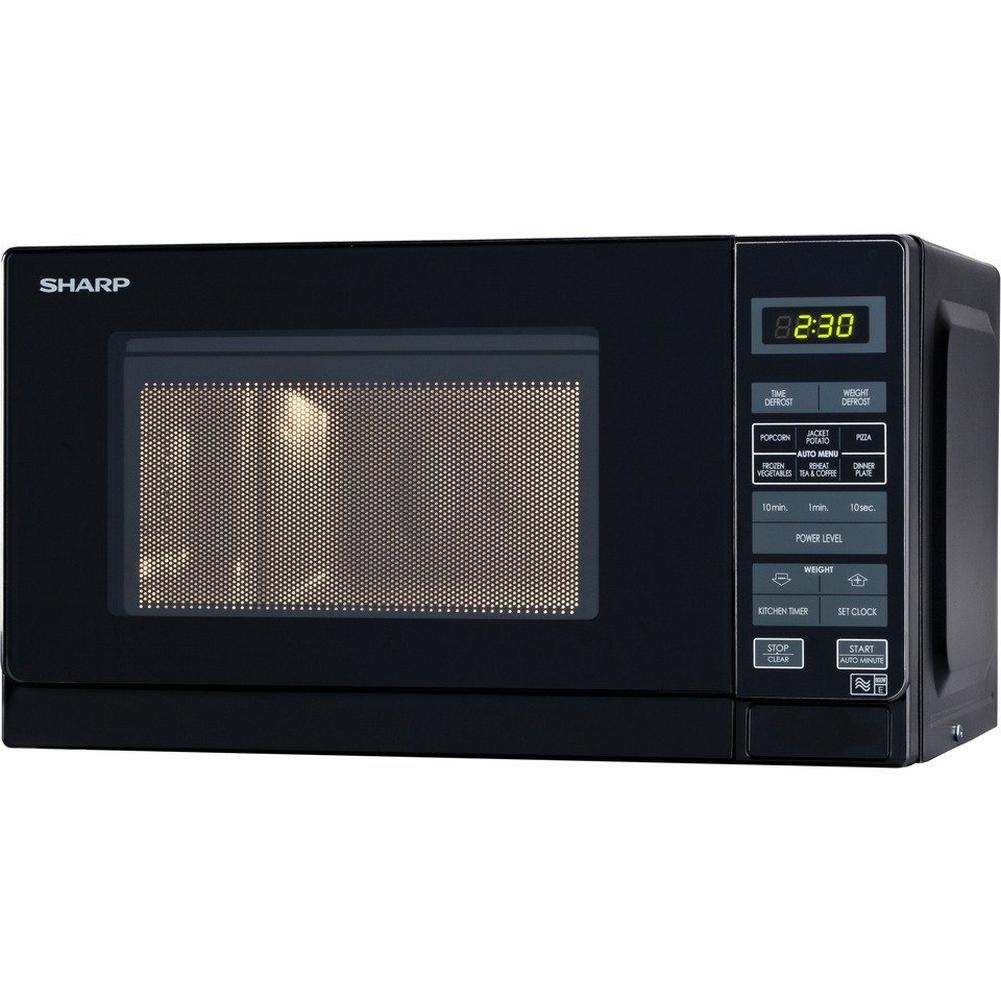 Touch Control Microwave Black