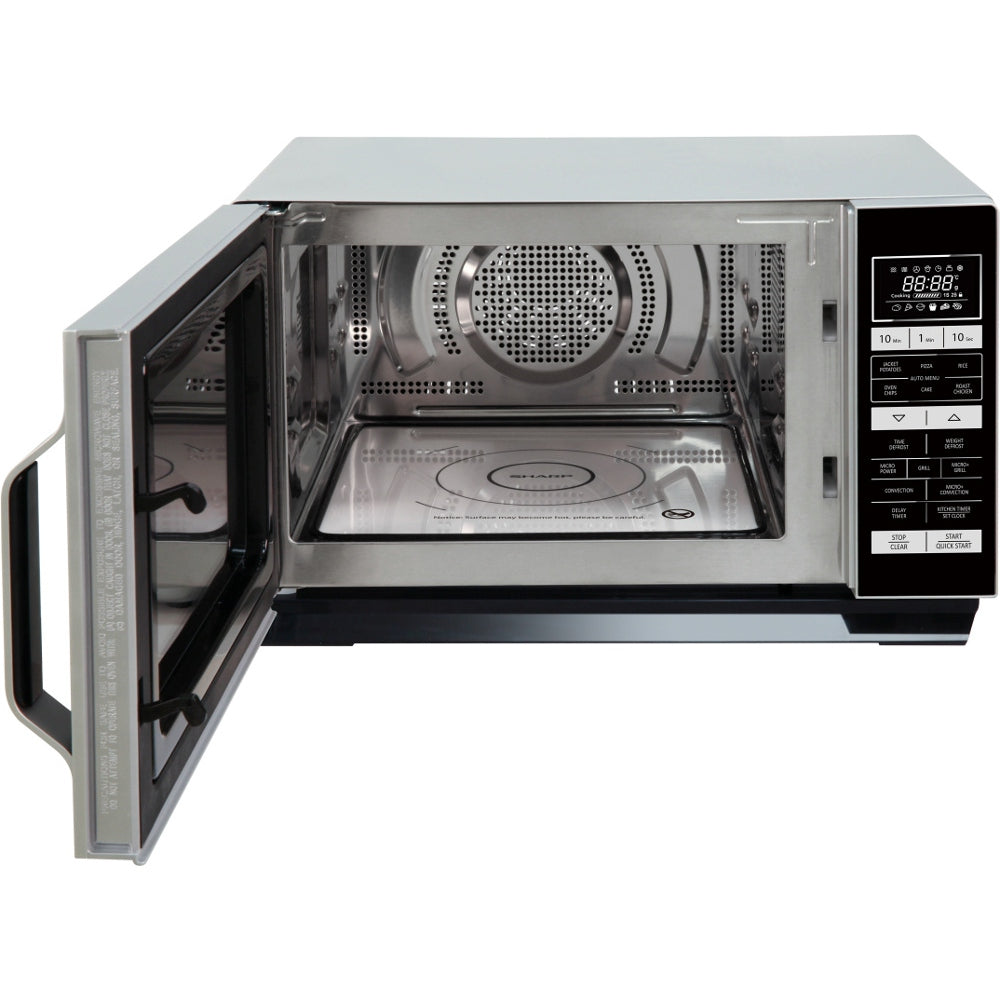 Microwave 25L - Silver opened