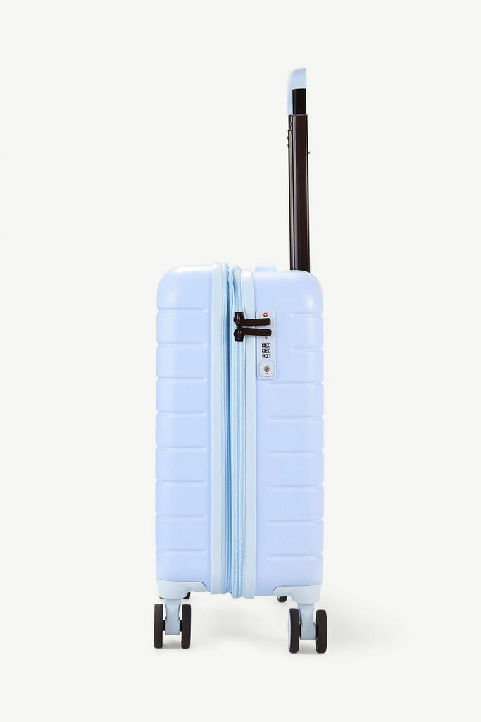Small Suitcase Pastel Blue Side