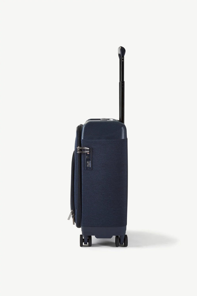 Small Suitcase Navy Side