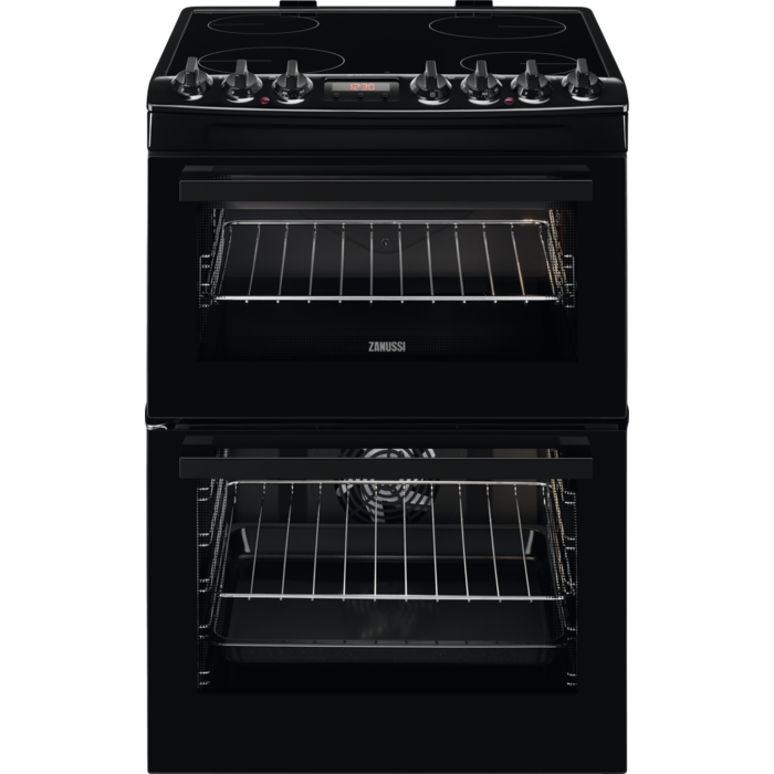 Zanussi ZCV69360BA Electric Cooker 60cm - Black